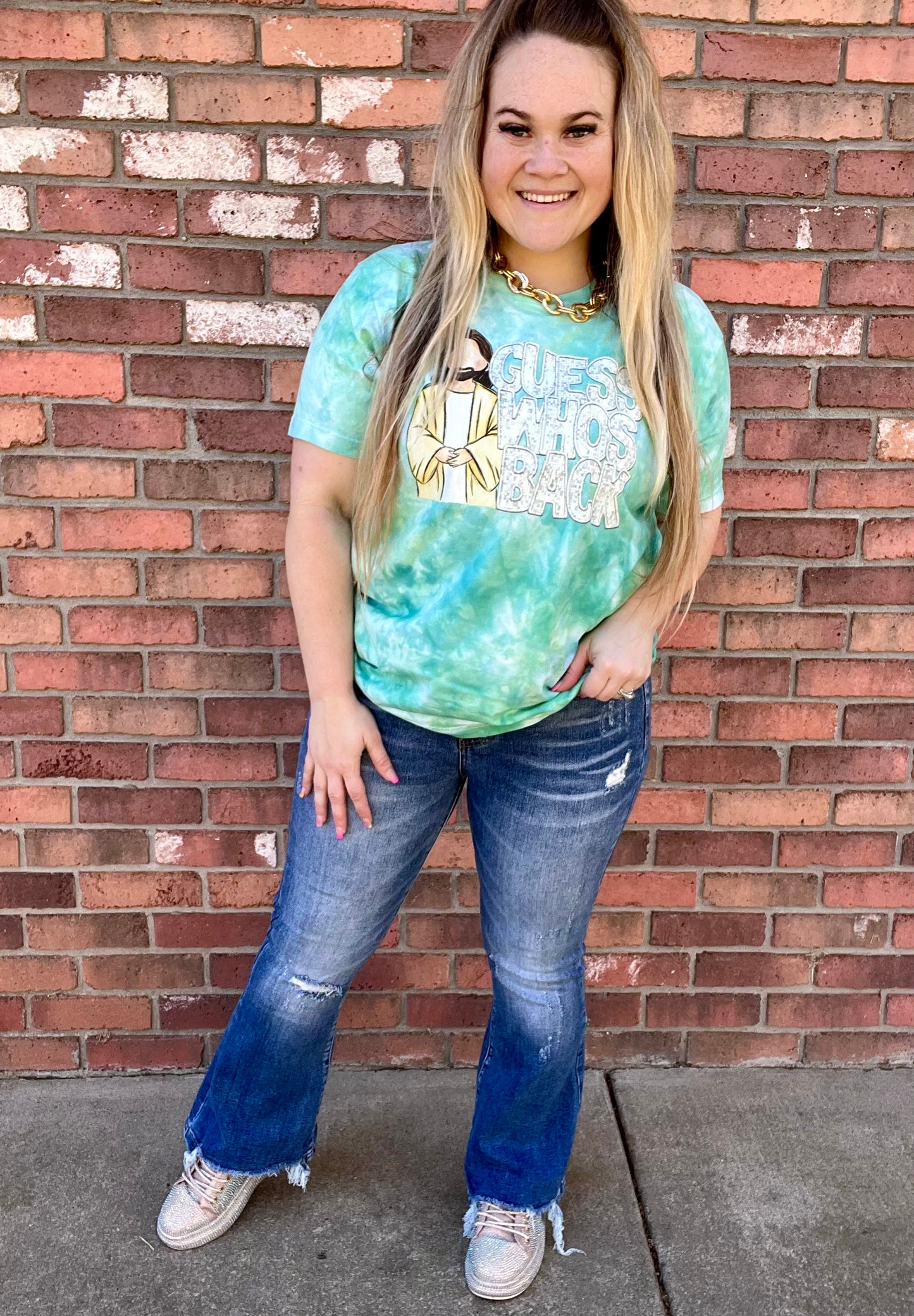 READY TO SHIP: 3XL - Guess Whos Back Dyed Tshirt
