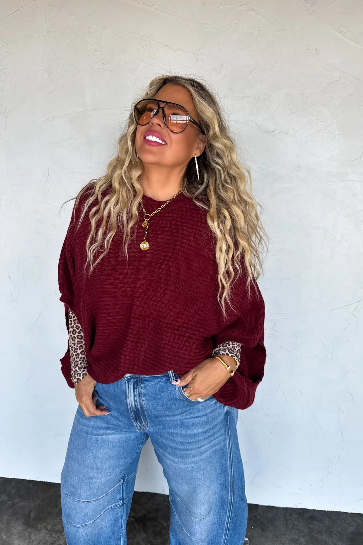 PREORDER - FALL MEG PULLOVER PONCHO ✨ETA MID NOVEMBER✨