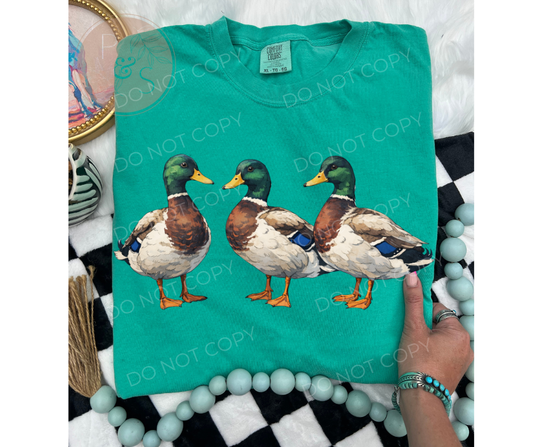 Ducks - Black - Custom