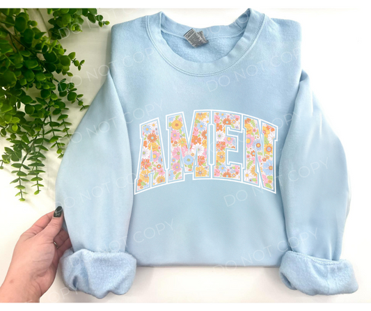 Amen Retro Spring Floral - Custom