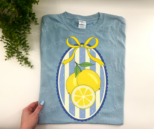 Lemon Coquette Striped - Custom