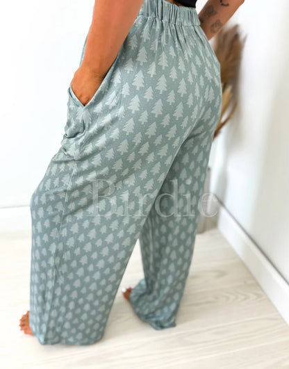 BIRDIE PREORDER Twinkle Tree Pajama Pants with Satin Bow 🔥ETA: OCTOBER🔥