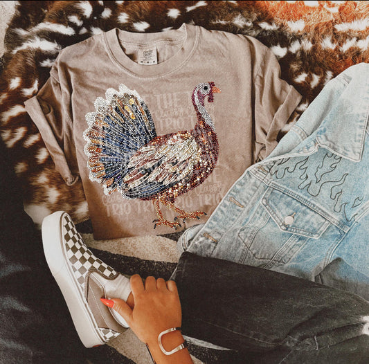 Turkey Faux Rhinestones - Custom