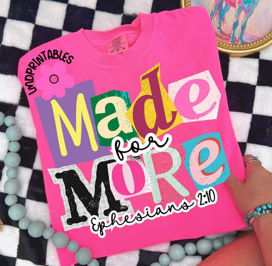 Made For More Doodle - Custom