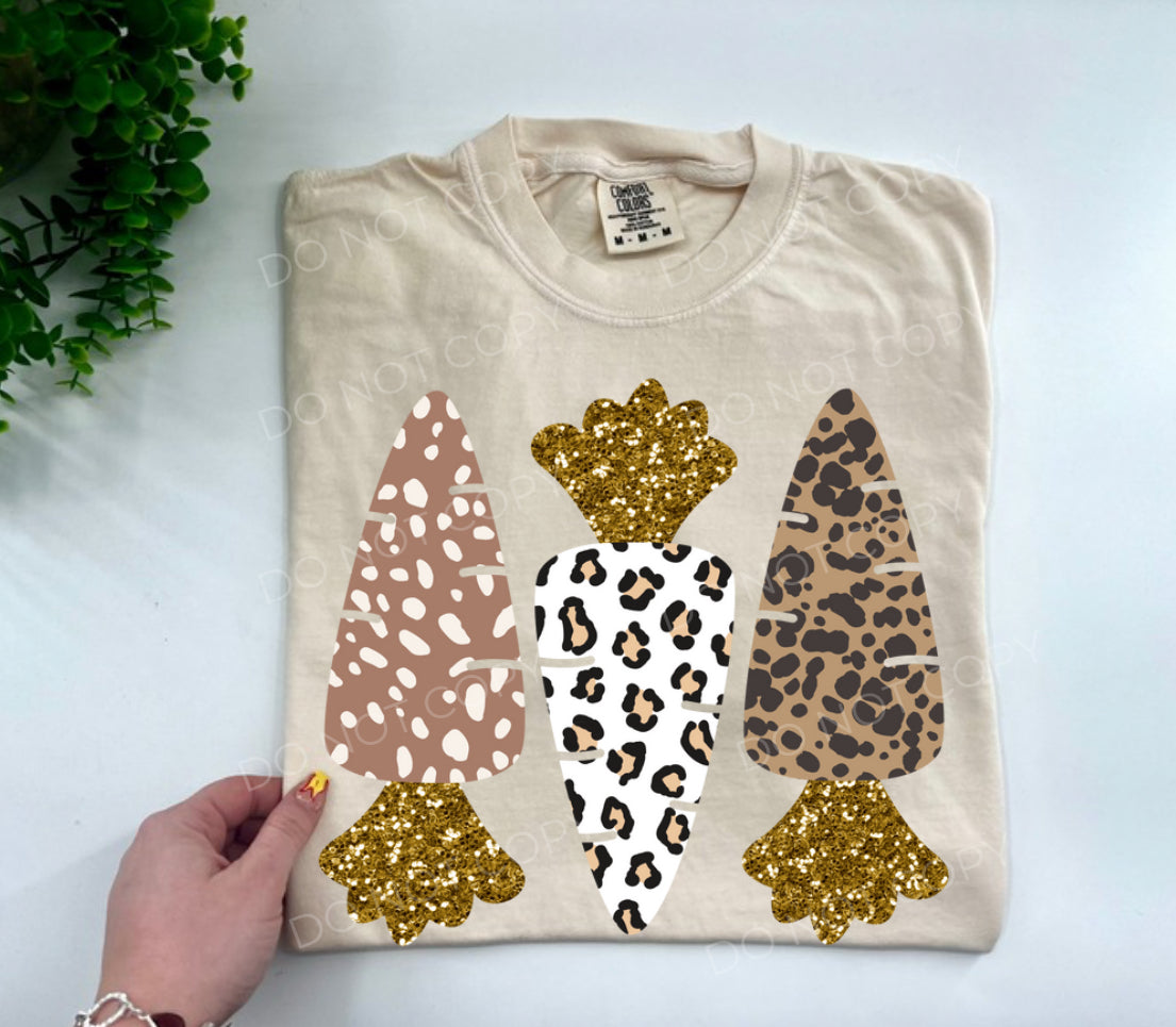 Leopard Neutral Carrots - Custom