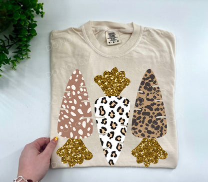 Leopard Neutral Carrots - Custom