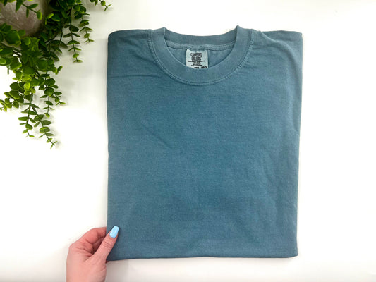 2XL - Ice Blue Comfort Colors - Tshirt