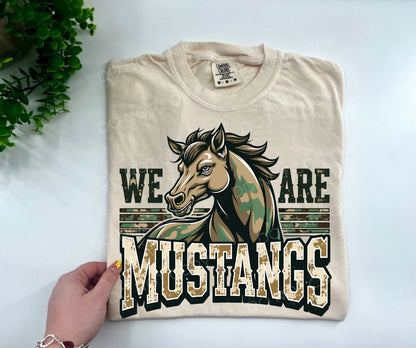 We Are Mustangs Camo - Custom