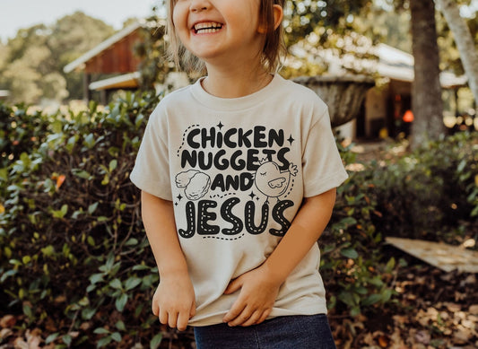 #141 - Chicken Nuggets And Jesus - YOUTH - DIRECT TO FILM PRINT ONLY