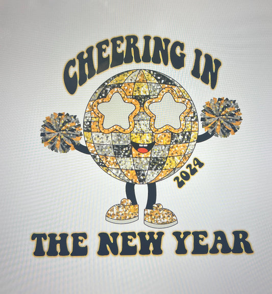 #214 -Cheering in The New Year - DIRECT TO FILM PRINT ONLY