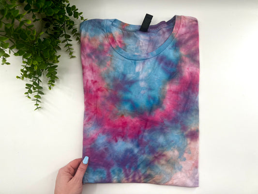 Large - Frankly Loved Cloud Dyed Tshirt - Gildan