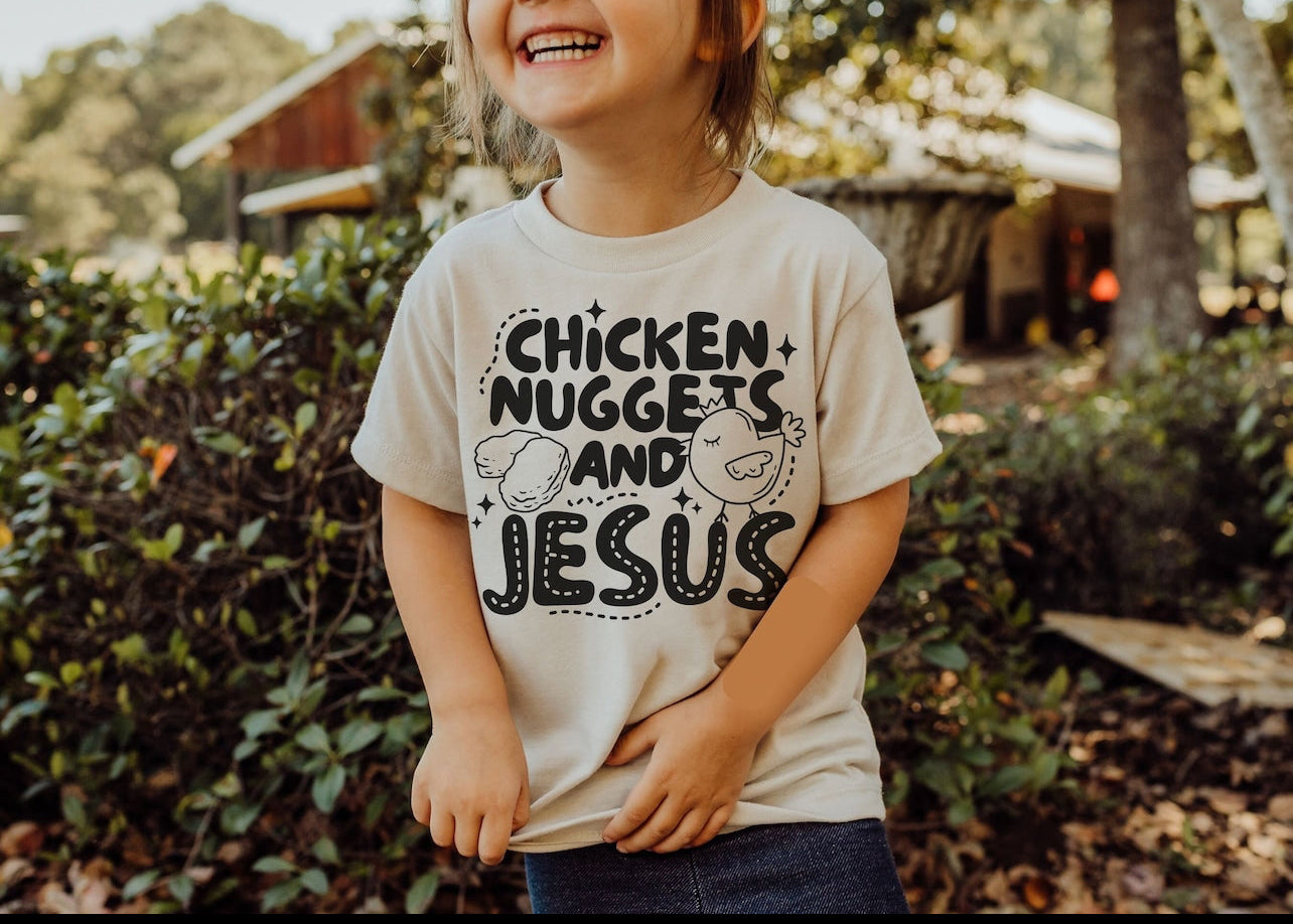 Chicken Nuggets And Jesus - YOUTH - Custom