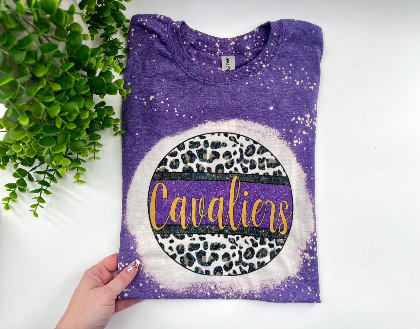 READY TO SHIP: Medium - Cavaliers Bleached Tshirt