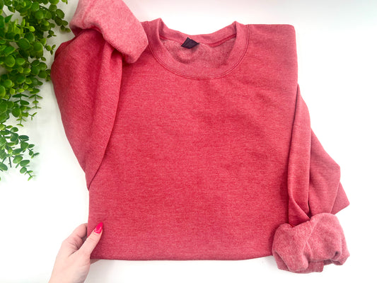 3XL - Heather Sport Scarlett Sweatshirt - Gildan