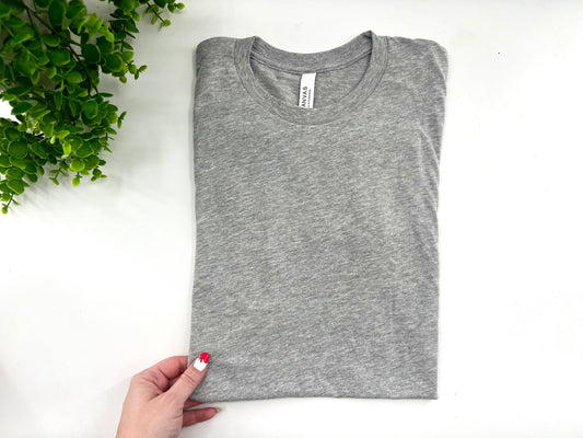4XL - Athletic Heather Tshirt - Bella Canvas