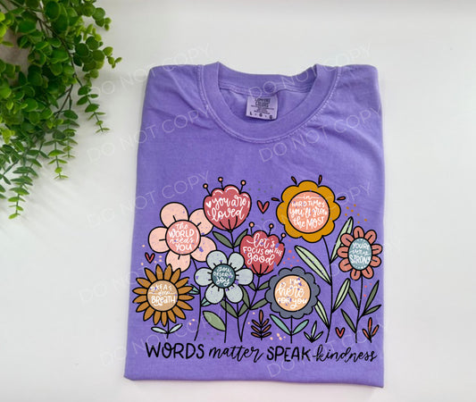 Words Matter Speak Kindness - CUSTOM