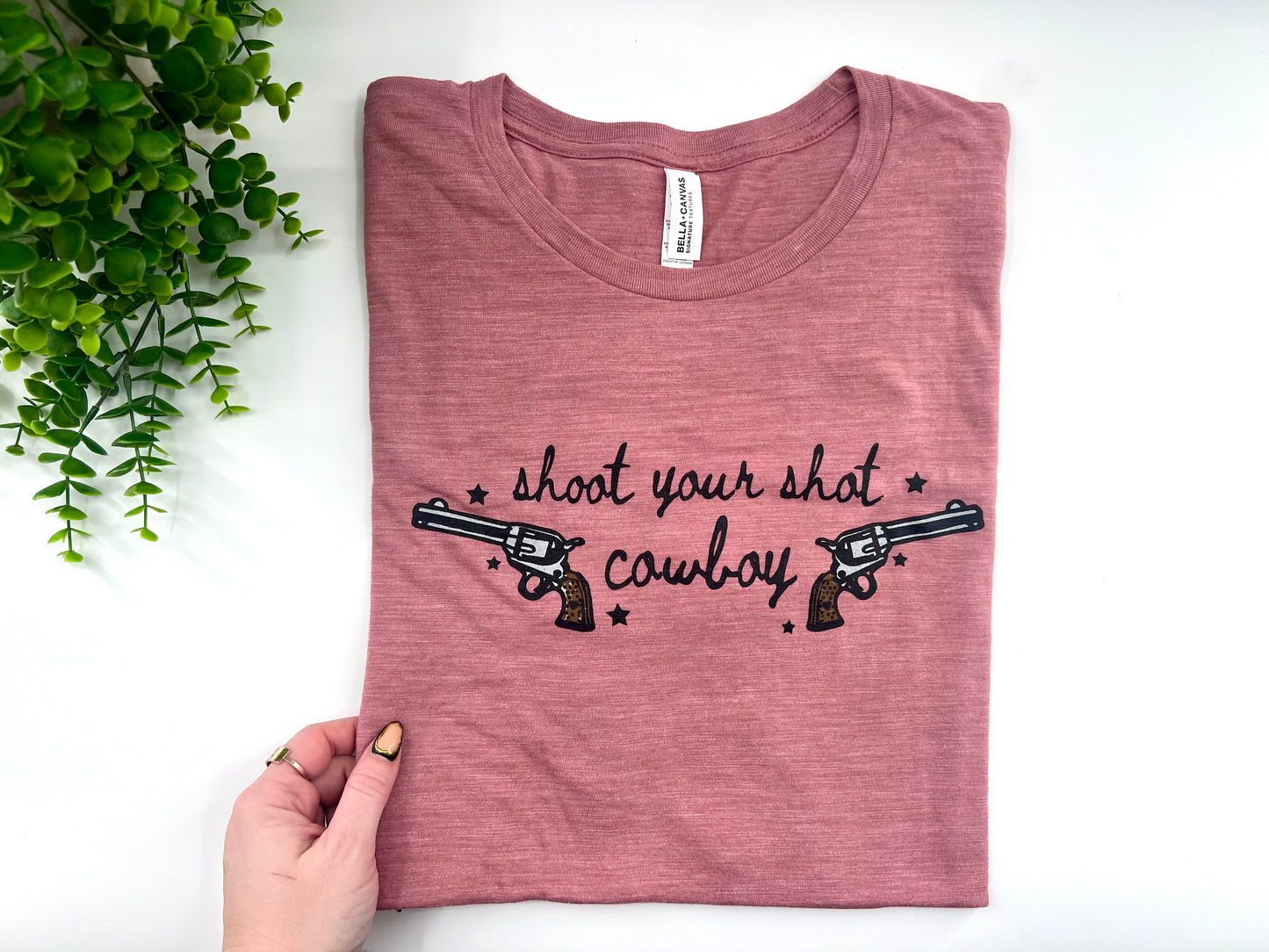 READY TO SHIP: XL - Shoot Your Shot - Bella Canvas Tshirt