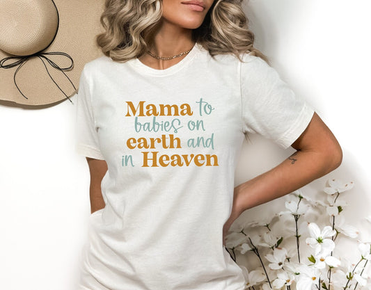 Mama To Babies On Earth And In Heaven - Custom