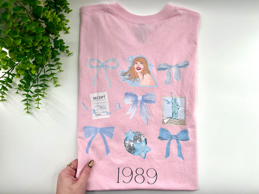 READY TO SHIP: XL - 1989 Front & Back Tshirt