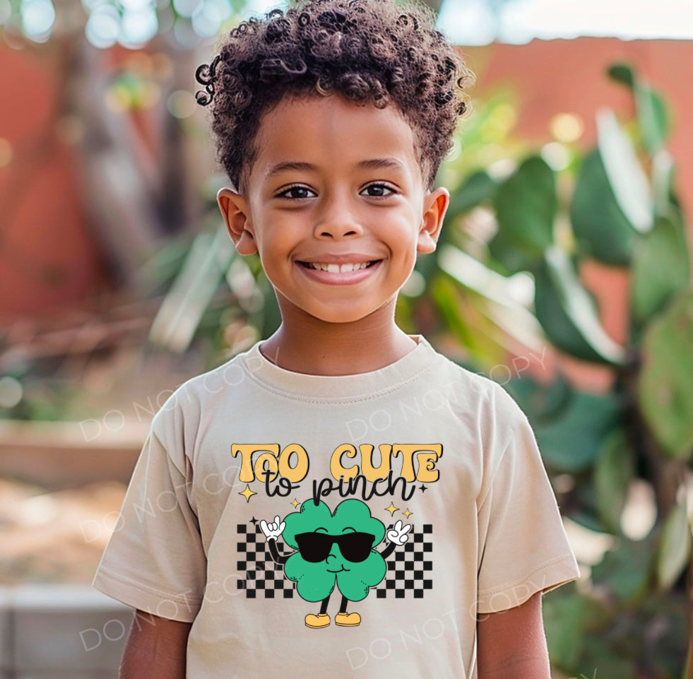 Too Cute Too Pinch BOY - YOUTH - Custom