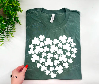 White Clovers Heart - Custom