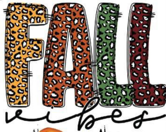 #185 -  Fall Vibes Dotted - POCKET - DIRECT TO FILM PRINT ONLY