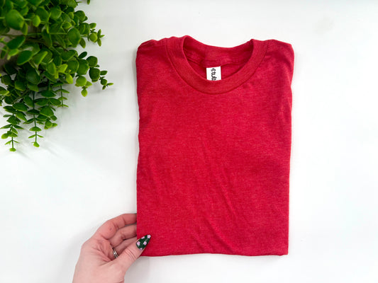 Youth XL - Heather Red Tultex Tshirt