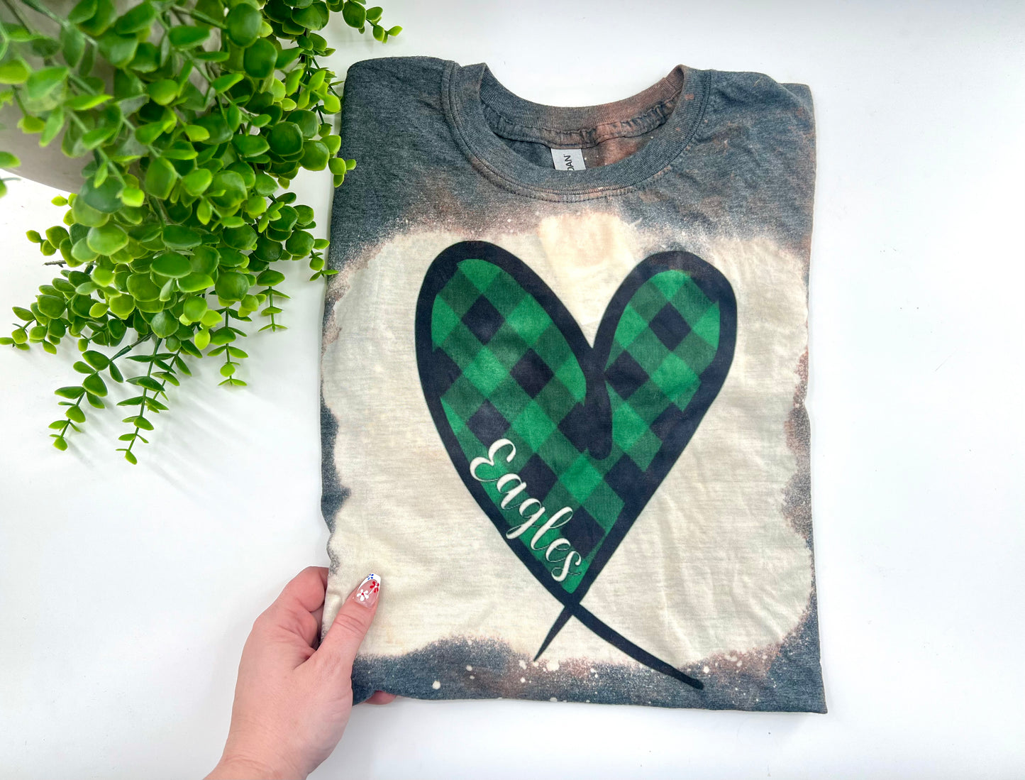 READY TO SHIP: Medium - Eagles Bleached Tshirt