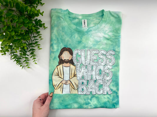 READY TO SHIP: 3XL - Guess Whos Back Dyed Tshirt