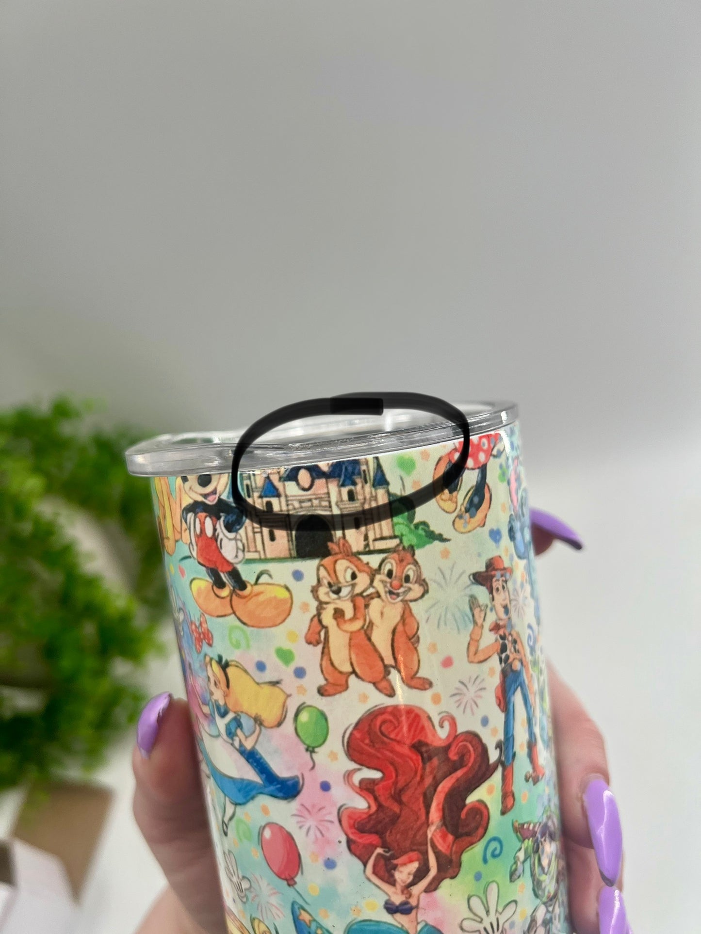 READY TO SHIP: D*sney Collage - FLAWED SCUFF ON LID