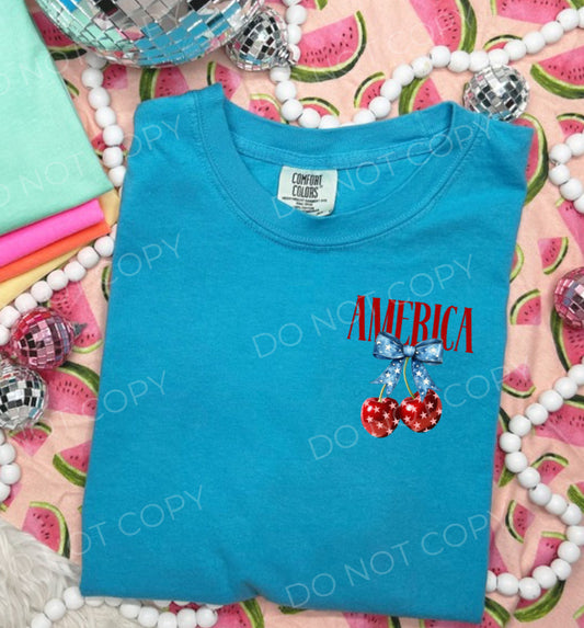 #61 - America Cherries POCKET - DIRECT TO FILM PRINT ONLY