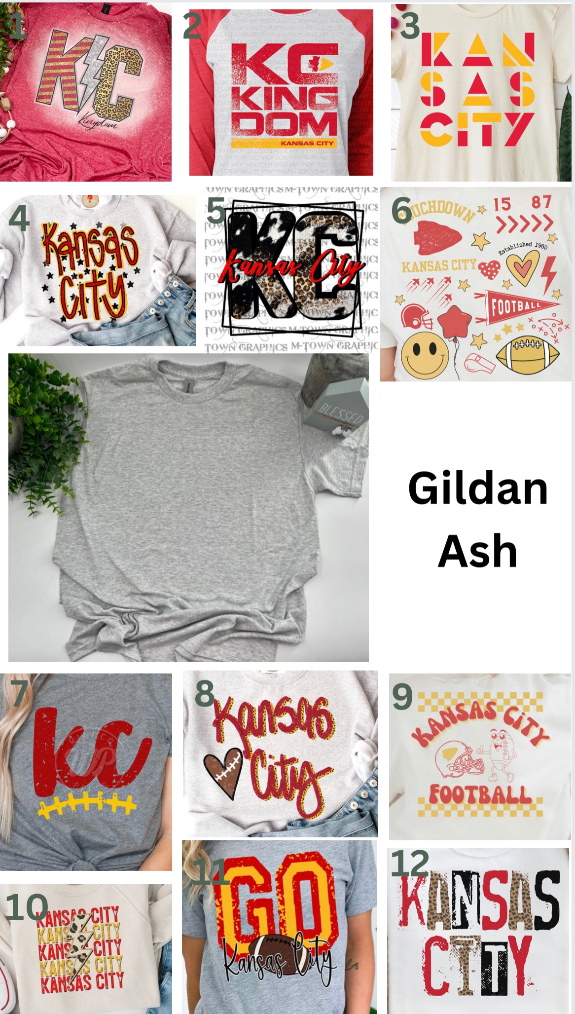 You Choose Football - Gildan Dryblend Ash Tee