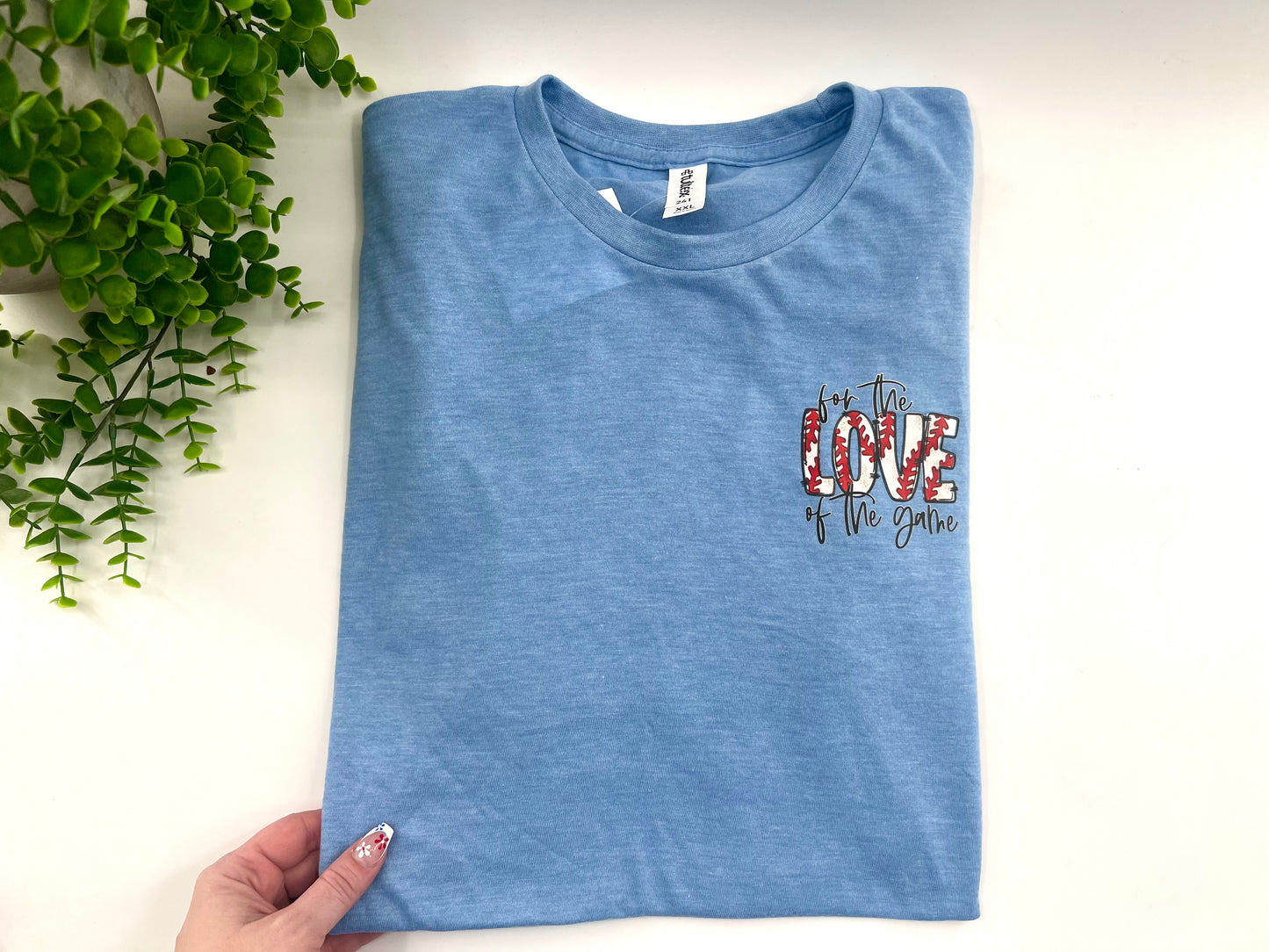 READY TO SHIP: 2XL - For The Love Of The Game Tshirt