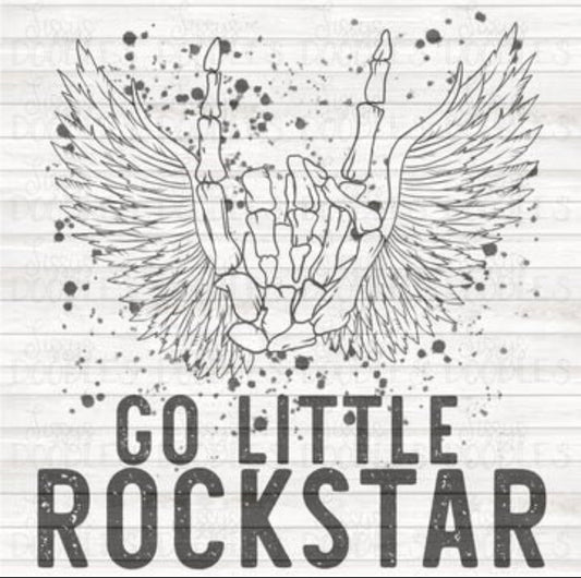 #47 - Go Little Rockstar - ADULT SCREEN PRINT ONLY