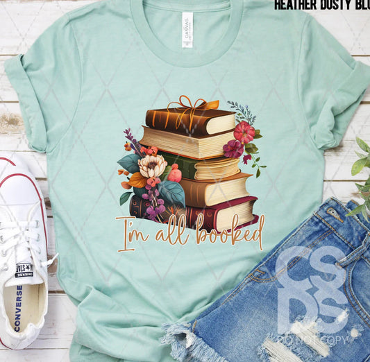 #56 - I’m All Booked Fall - POCKET - DIRECT TO FILM PRINT ONLY