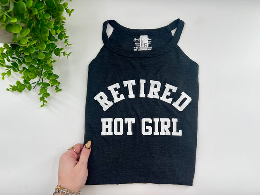 READY TO SHIP: SMALL - Retired Hot Girl Tank