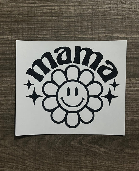 #198 - Mama Flower - POCKET - SCREEN PRINT ONLY