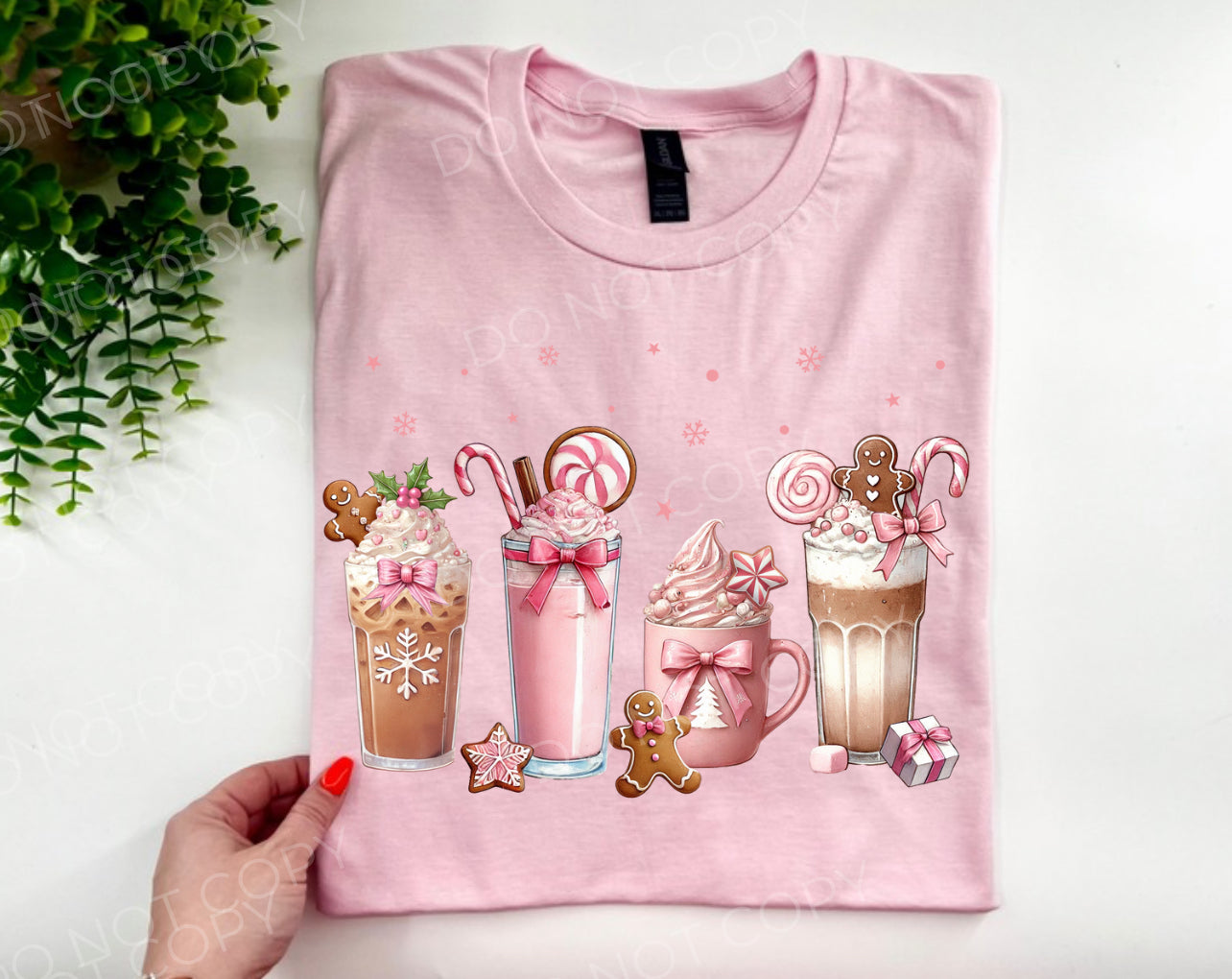 #30 - Pink Gringerbread Coffee - DIRECT TO FILM PRINT ONLY