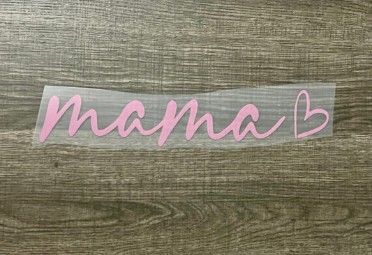 #200 - Mama Pink Cursive - SCREEN PRINT ONLY