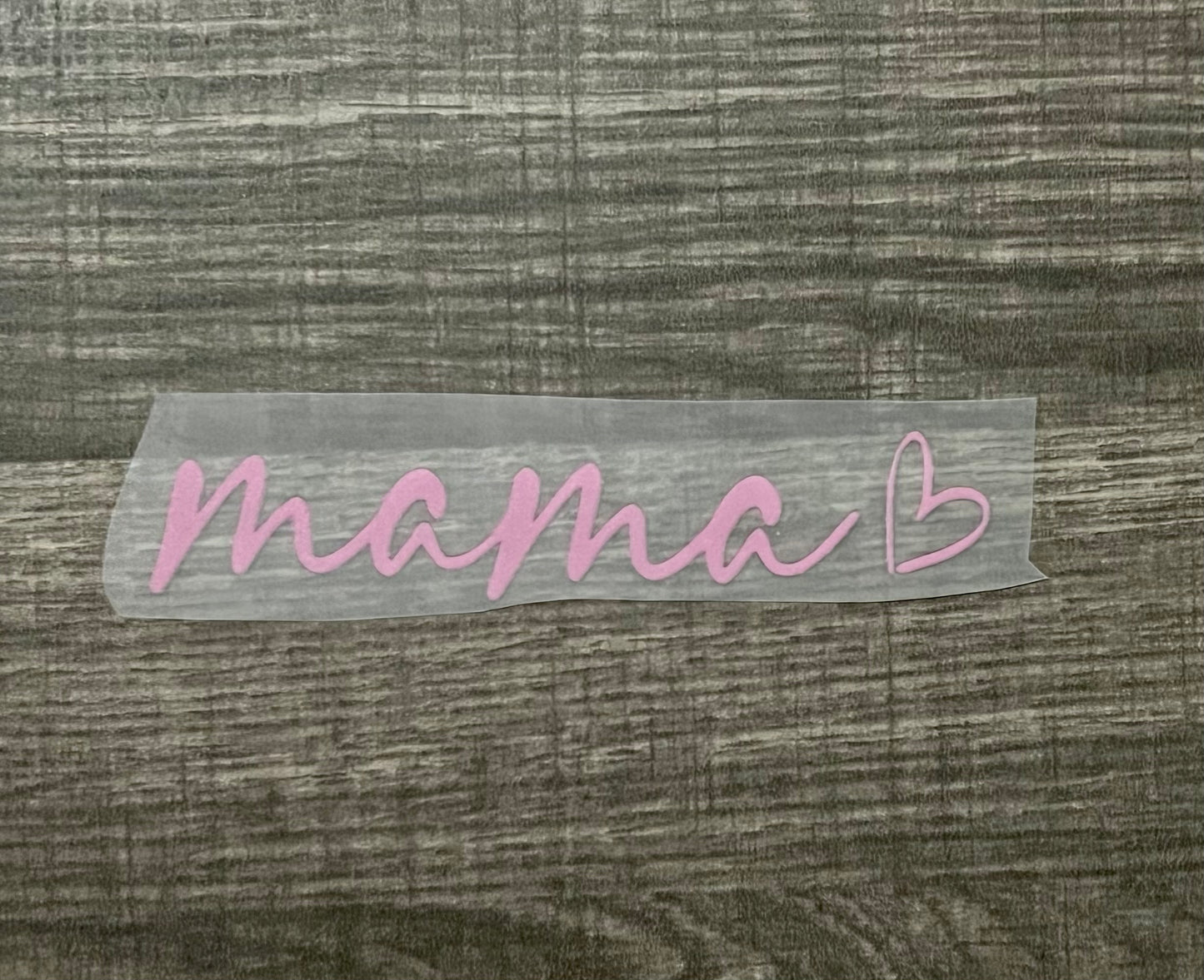 #199 - Mama Pink Cursive - POCKET - SCREEN PRINT ONLY