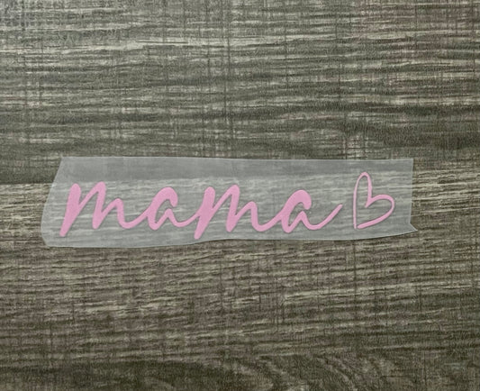 #199 - Mama Pink Cursive - POCKET - SCREEN PRINT ONLY