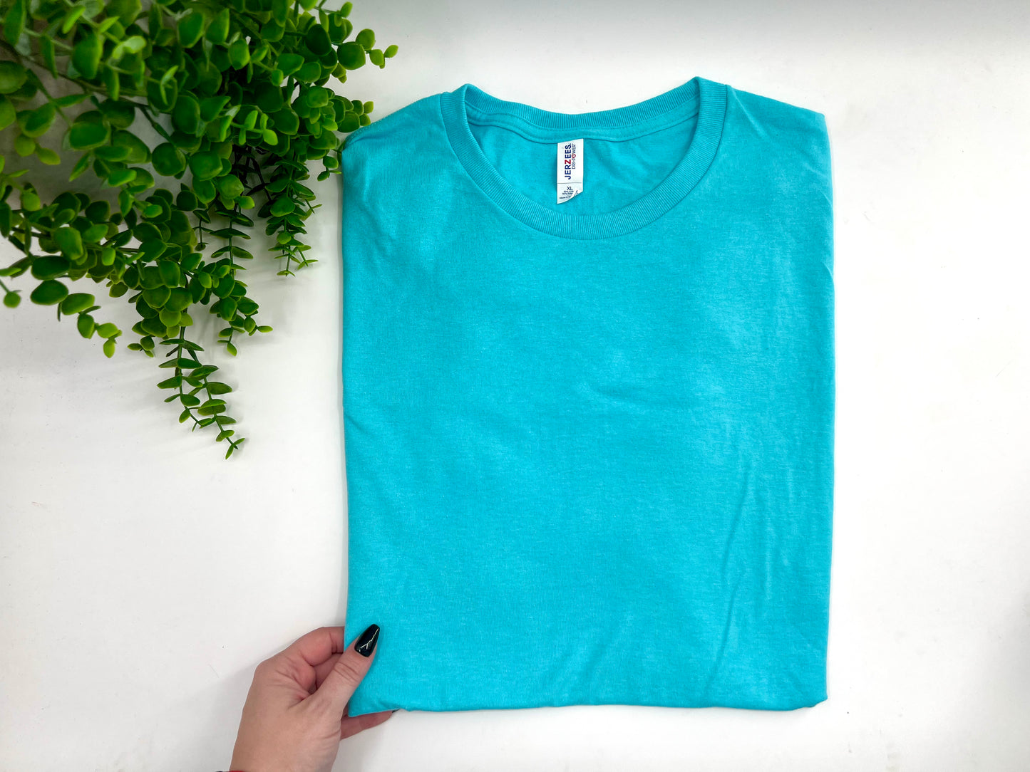 XL - Tropical Blue Tshirt - Jerzees