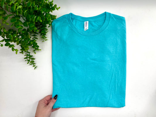 XL - Tropical Blue Tshirt - Jerzees
