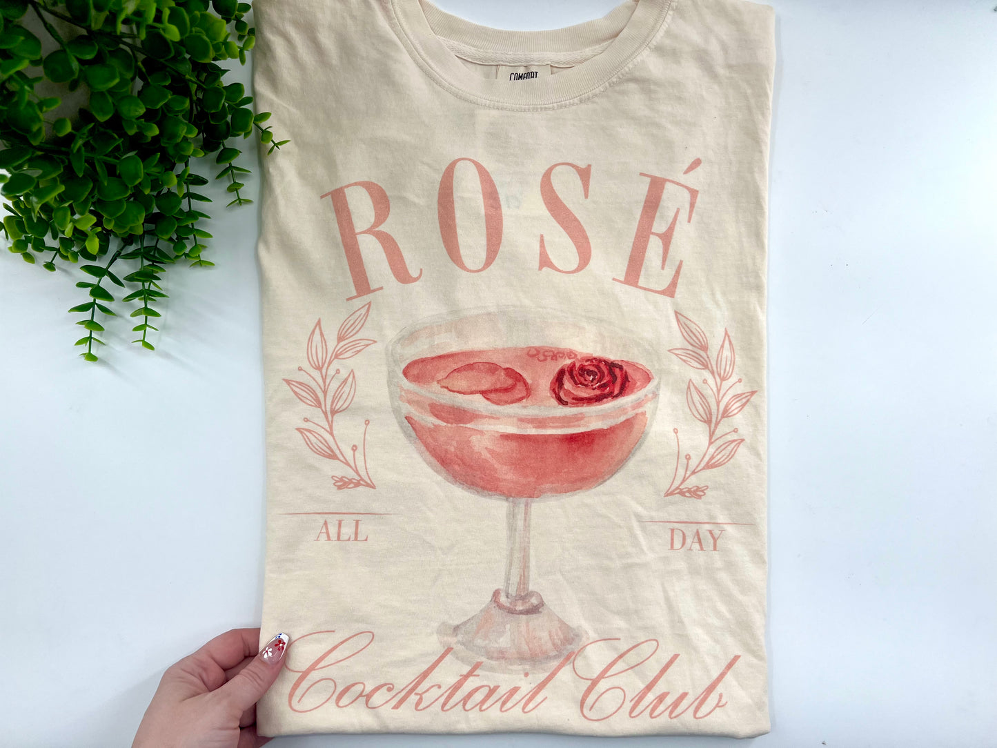 READY TO SHIP: XL - Rose Tshirt