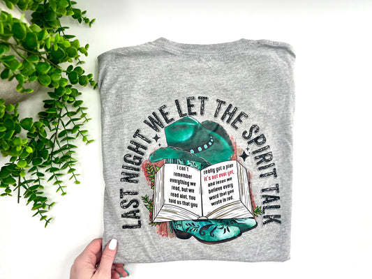 Kelsey’s Closet: Large - Last Night We Let The Spirit Talk