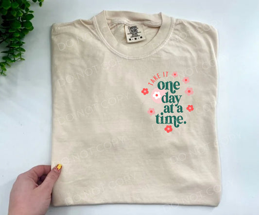#306 - One Day At A Time - POCKET - DIRECT TO FILM PRINT ONLY