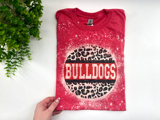 READY TO SHIP: Small - Bleached Bulldogs Tshirt