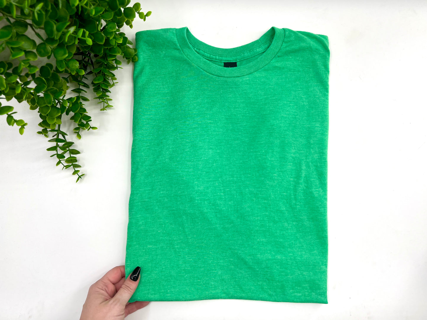 XL - Heather Irish Green Tshirt - Gildan Softstyle