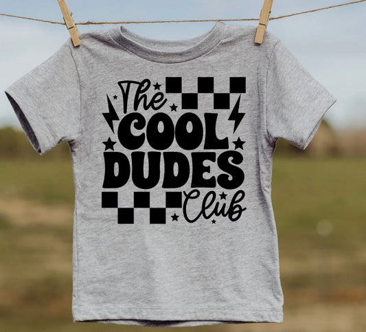 #55 - Cool Dudes Club - YOUTH - SCREEN PRINT ONLY