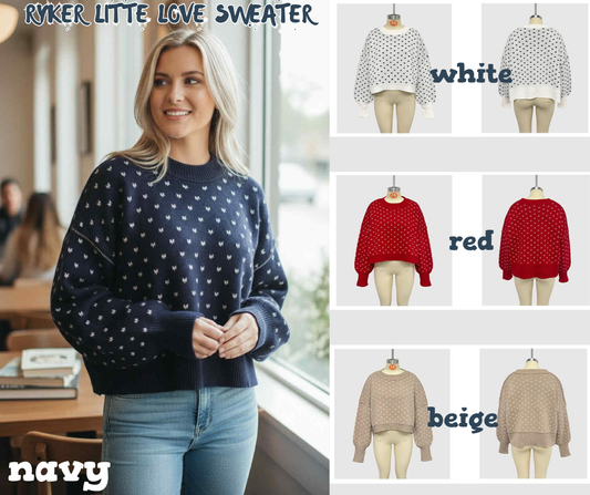 PREORDER: Ryker Little Love Sweater 1.12.26